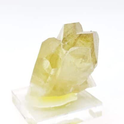 Quartz citrine, Gisement d'Olkhovka, Krasnovishersky, kraï de Perm, Russie.