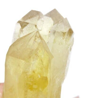 Quartz citrine, Gisement d'Olkhovka, Krasnovishersky, kraï de Perm, Russie.