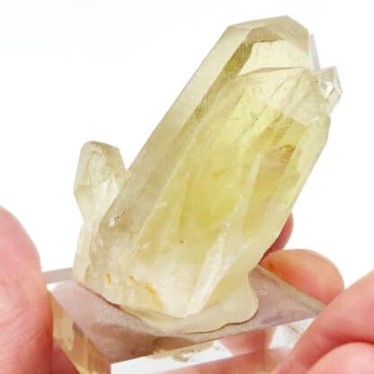 Quartz citrine, Gisement d'Olkhovka, Krasnovishersky, kraï de Perm, Russie.