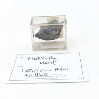 Mercure natif, Mine de Levigliani, Stazzema, Toscane, Italie.