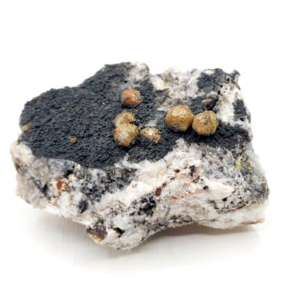 Campylite, Dry Gill, Allerdale, Cumbria, Royaume-Uni.