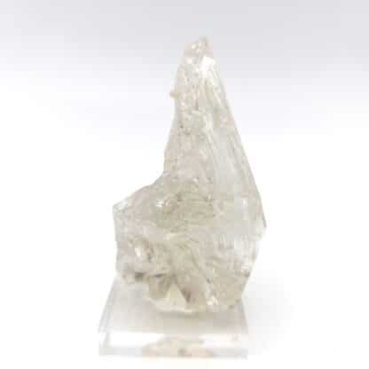 Quartz fenêtre avec bulle mobile, carrière Choëx, Val d’Illiez, Valais (Suisse).