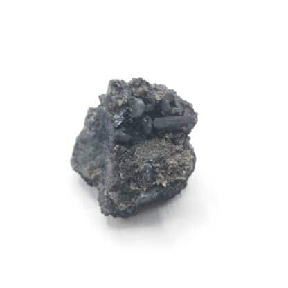 Chalcocite, Mine Geevor, Pendeen, St Just, Cornouailles, Angleterre, Royaume-Uni.