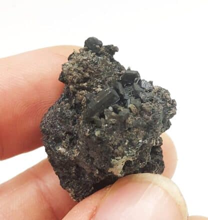 Chalcocite, Mine Geevor, Pendeen, St Just, Cornouailles, Angleterre, Royaume-Uni.