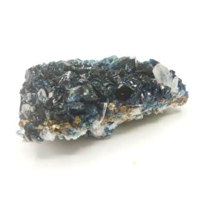 Lazulite, Wardite & Quartz, Rapid Creek, Yukon, Canada.