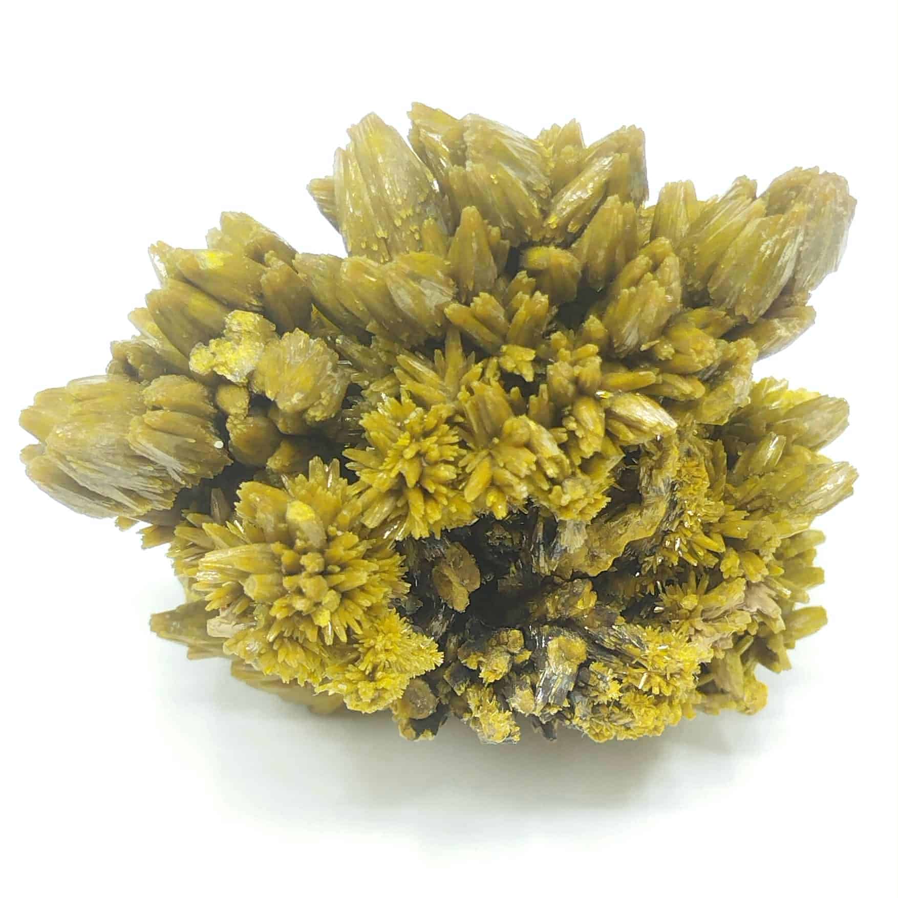 Pyromorphite, Mine des Farges, Ussel, Corrèze.