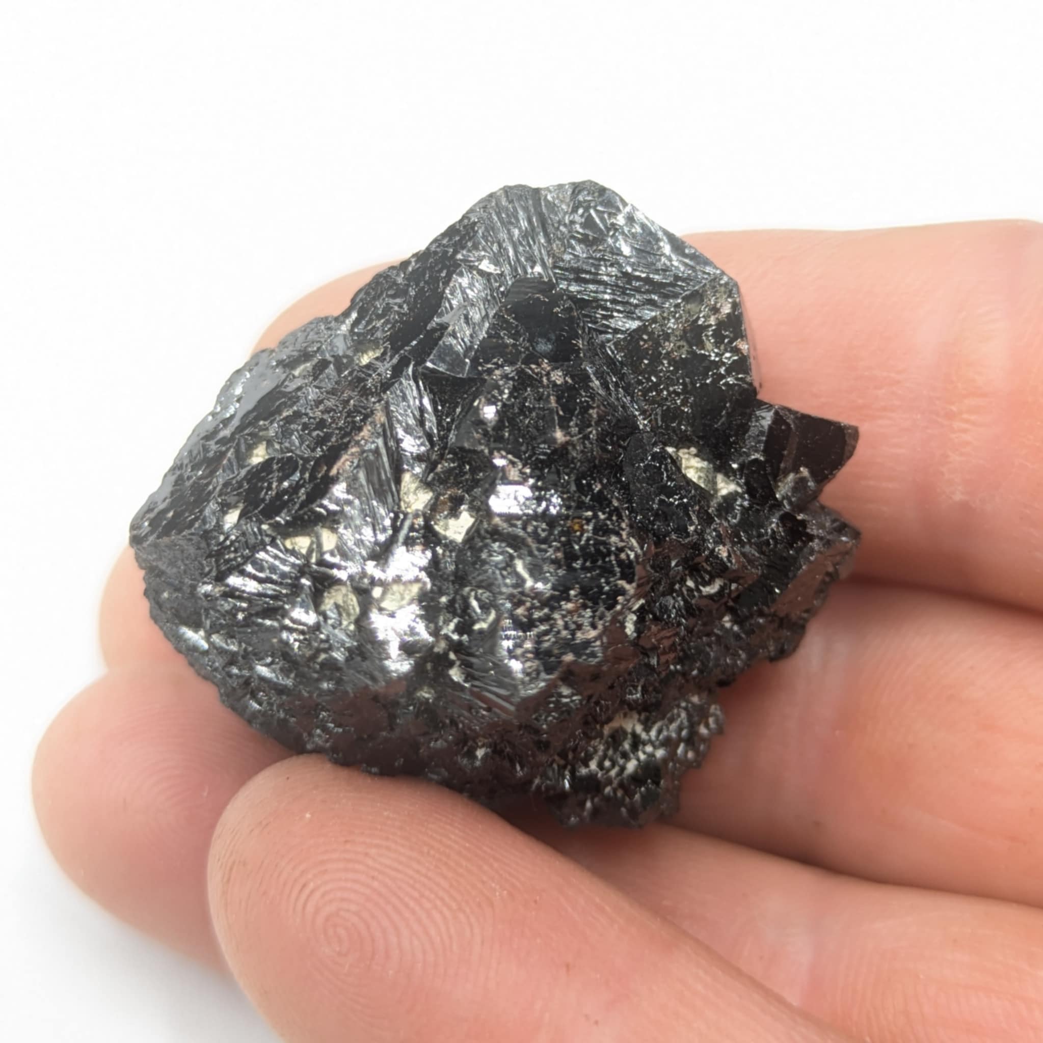 Cassitérite, Cínovec Zinnwald, Erzgebirge, République Tchèque (Allemagne).