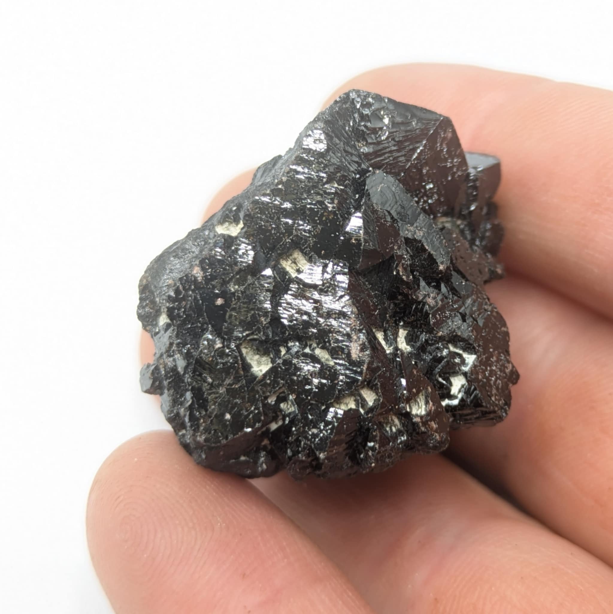 Cassitérite, Cínovec Zinnwald, Erzgebirge, République Tchèque (Allemagne).