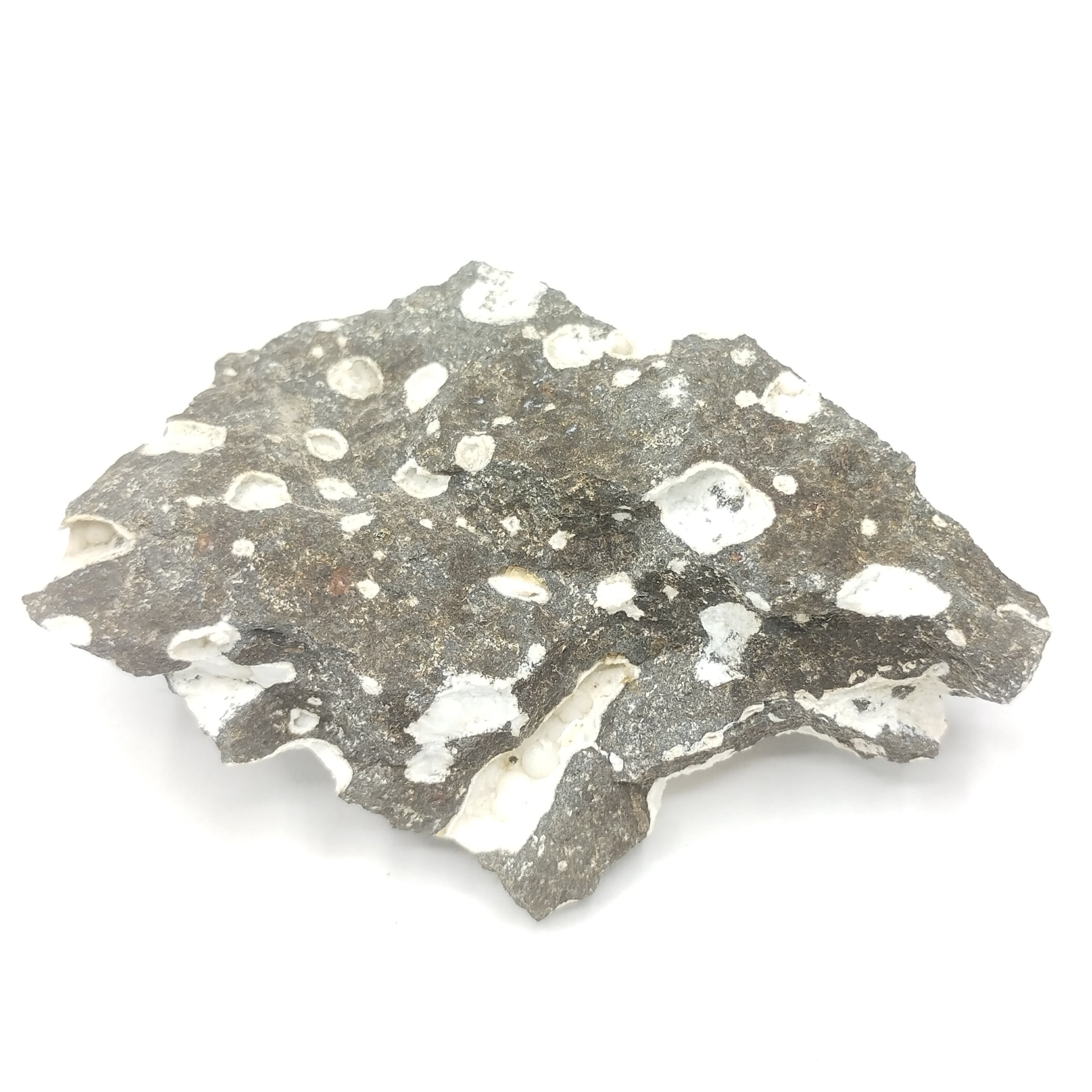 Gonnardite, Gignat, Puy-de-Dôme, Auvergne.