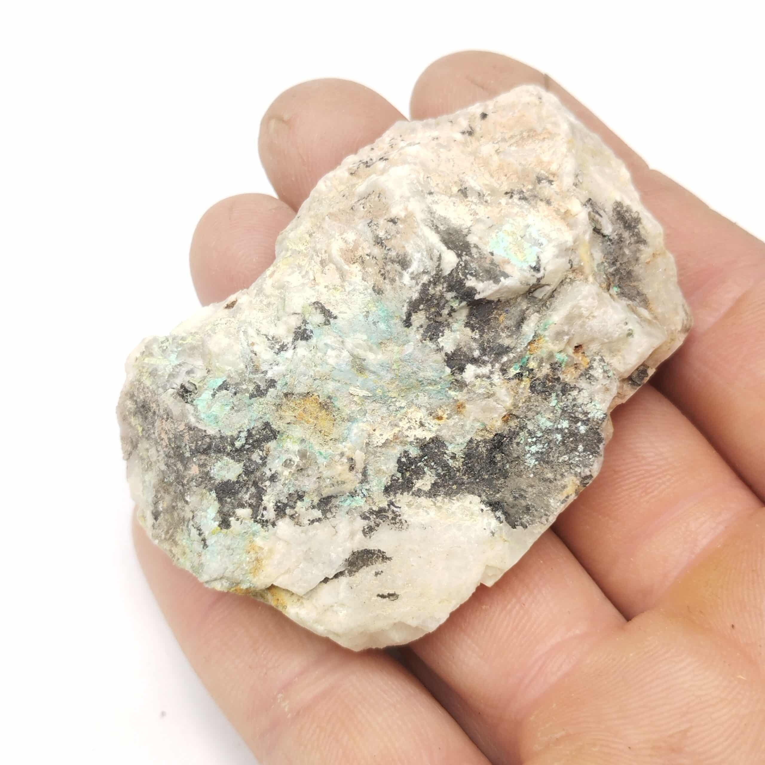 Mixite, Val d’Ajol, Vosges.