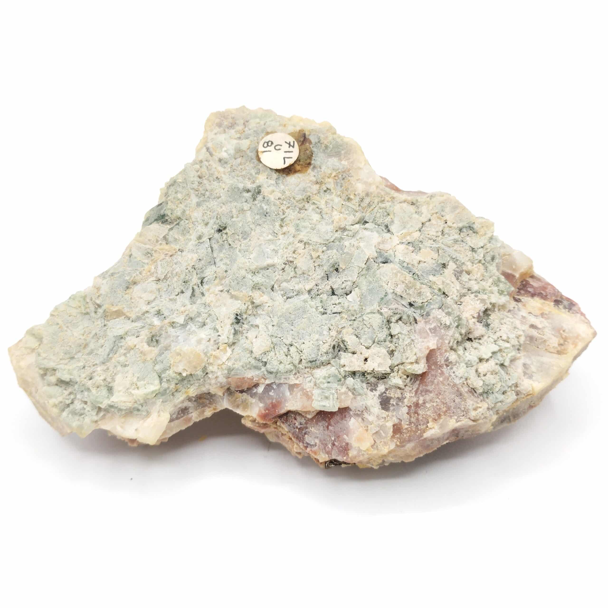 Baryte (Barytine), Le Barrot, Voltennes, Saône-et-Loire.