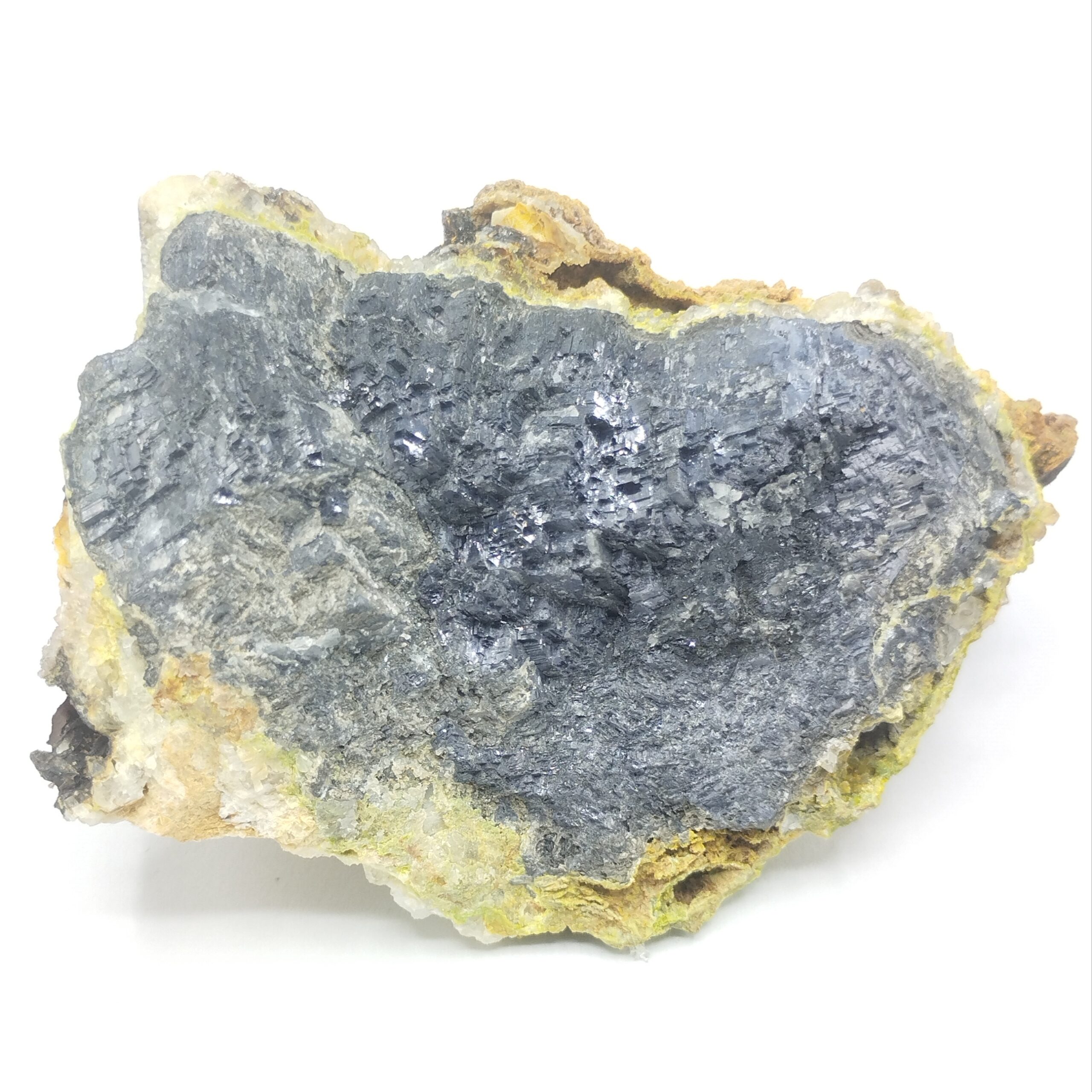 Galène & Pyromorphite, L’Argentolle, Saône-et-Loire.