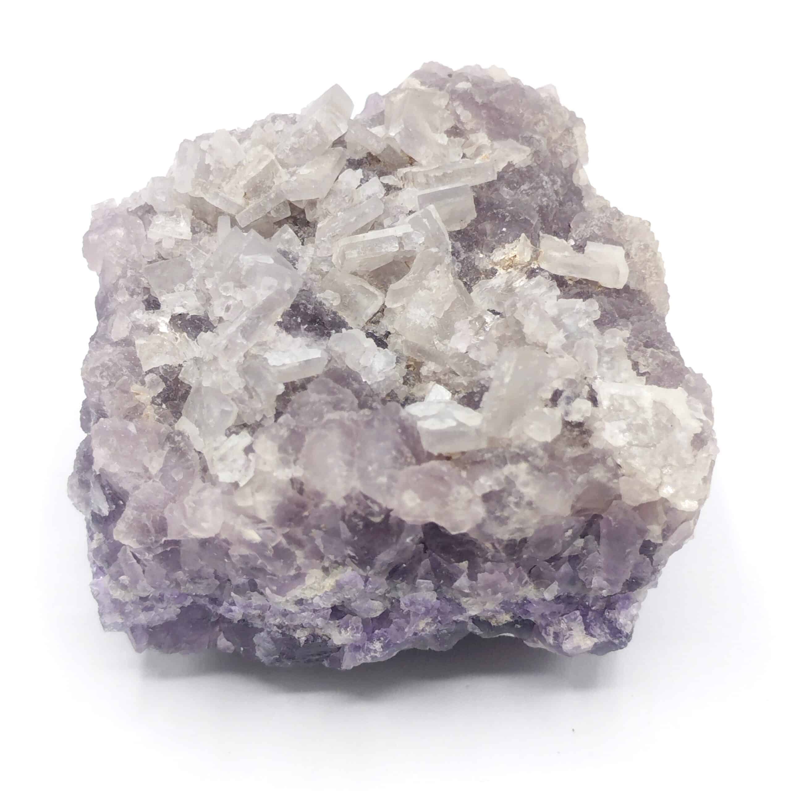 Barytine sur Fluorite, Le Maine-Reclesne, Saône-et-Loire, Morvan.