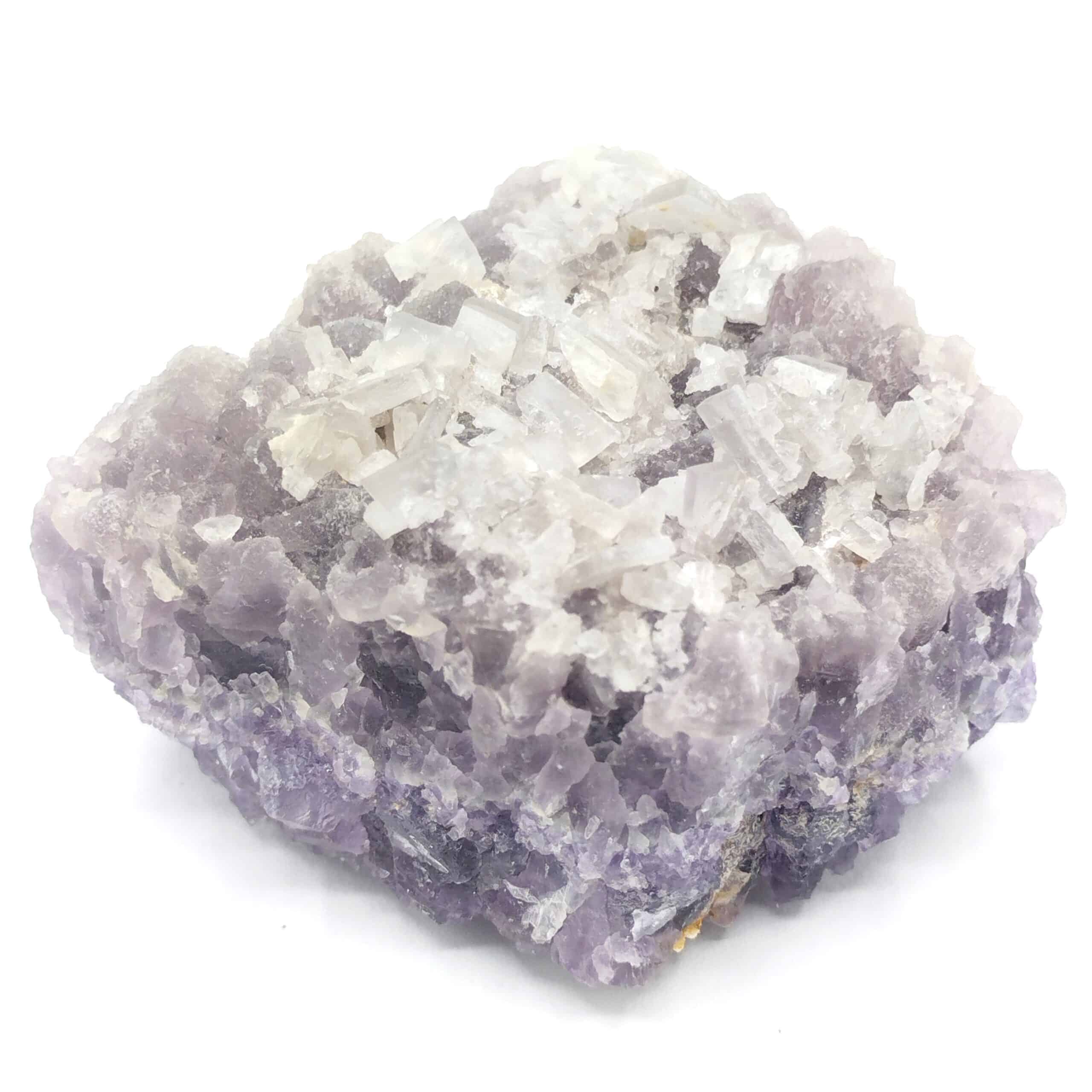 Barytine sur Fluorite, Le Maine-Reclesne, Saône-et-Loire, Morvan.