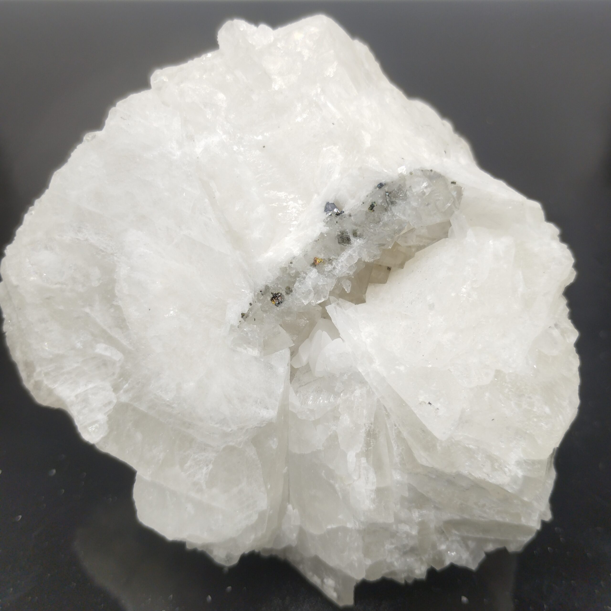 Calcite sur Baryte, Mine de Fontsante, Var.