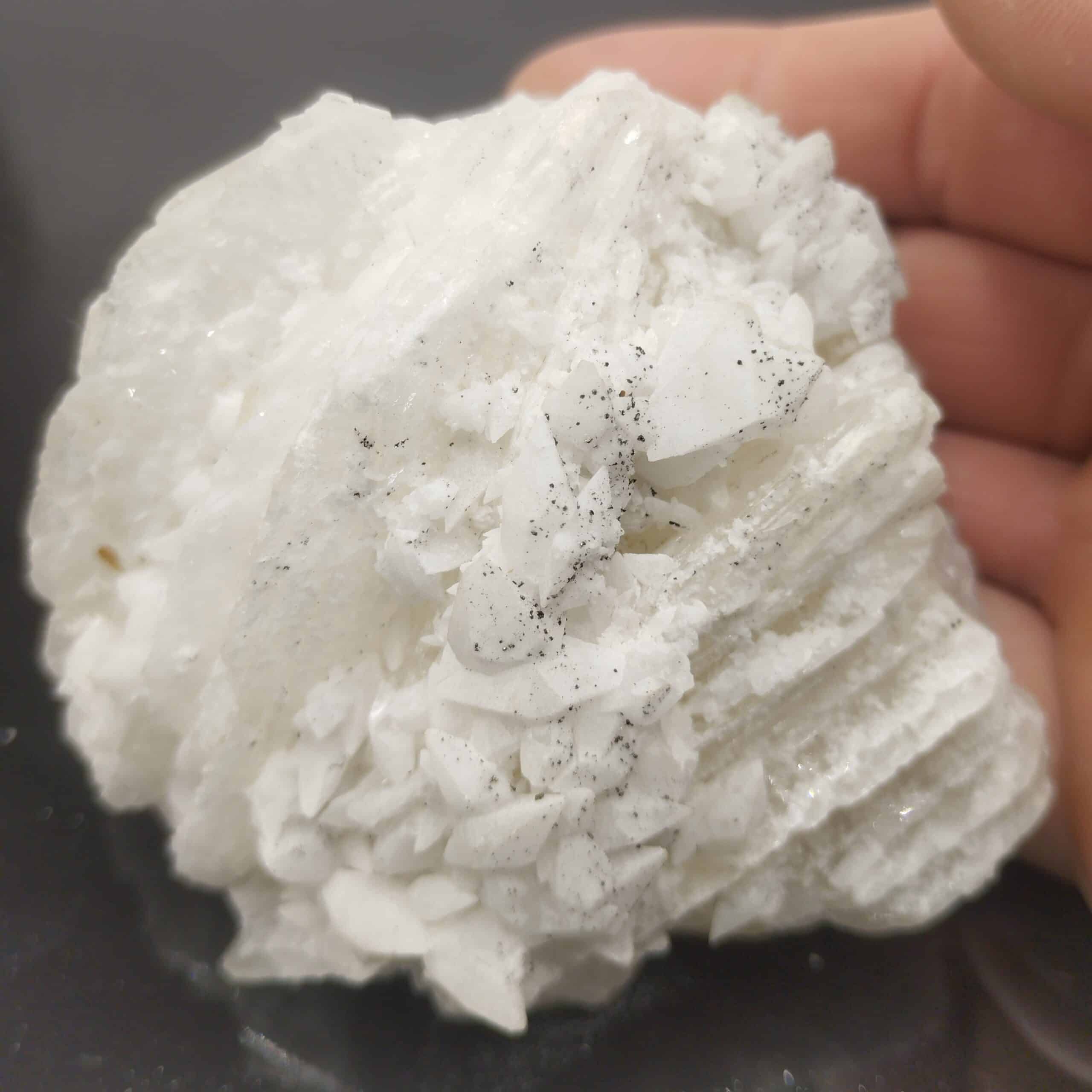 Calcite sur Baryte, Mine de Fontsante, Var.