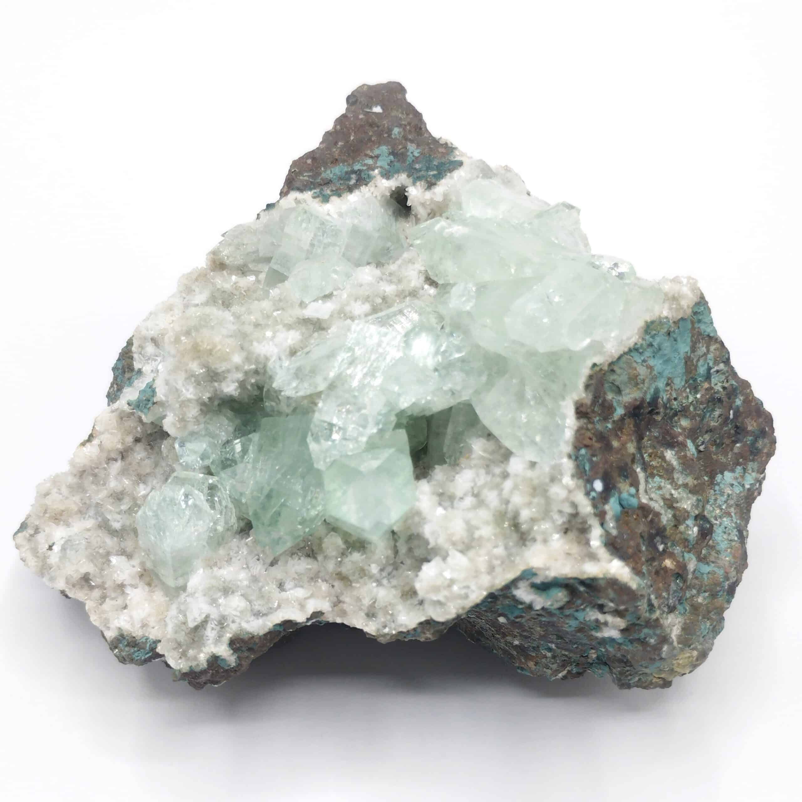 Apophyllite, Poona, Inde.