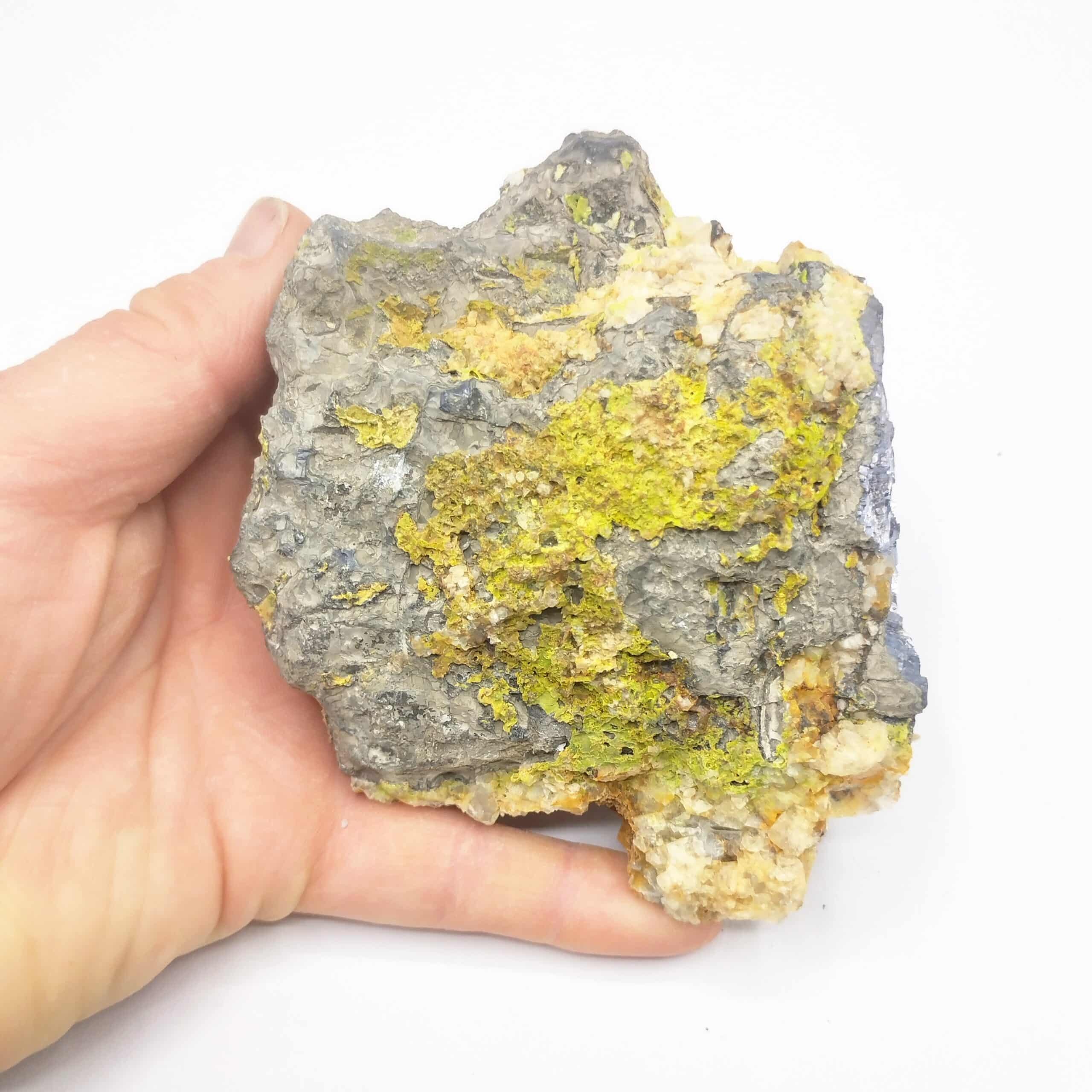 Galène & Pyromorphite, L’Argentolle, Saône-et-Loire, Morvan.