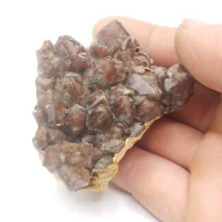 Quartz hématoïde, Echassières, Allier.