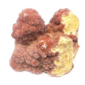 Quartz hématoïde, Maroc.