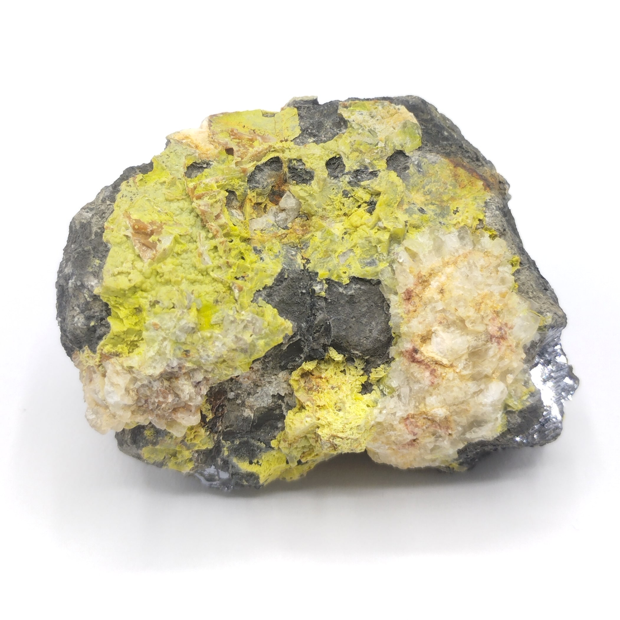 Pyromorphite & Galène, L’Argentolle, Saône-et-Loire.