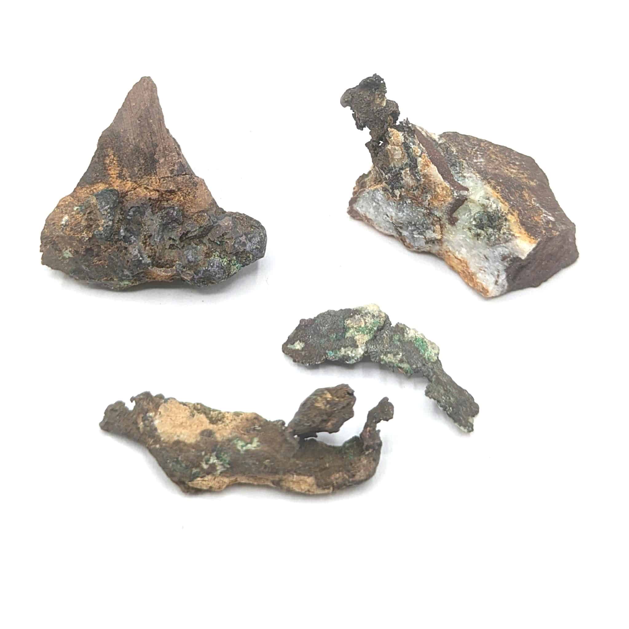 Cuivre natif & Cuprite, Clue de Roua, Daluis, Alpes-Maritimes.