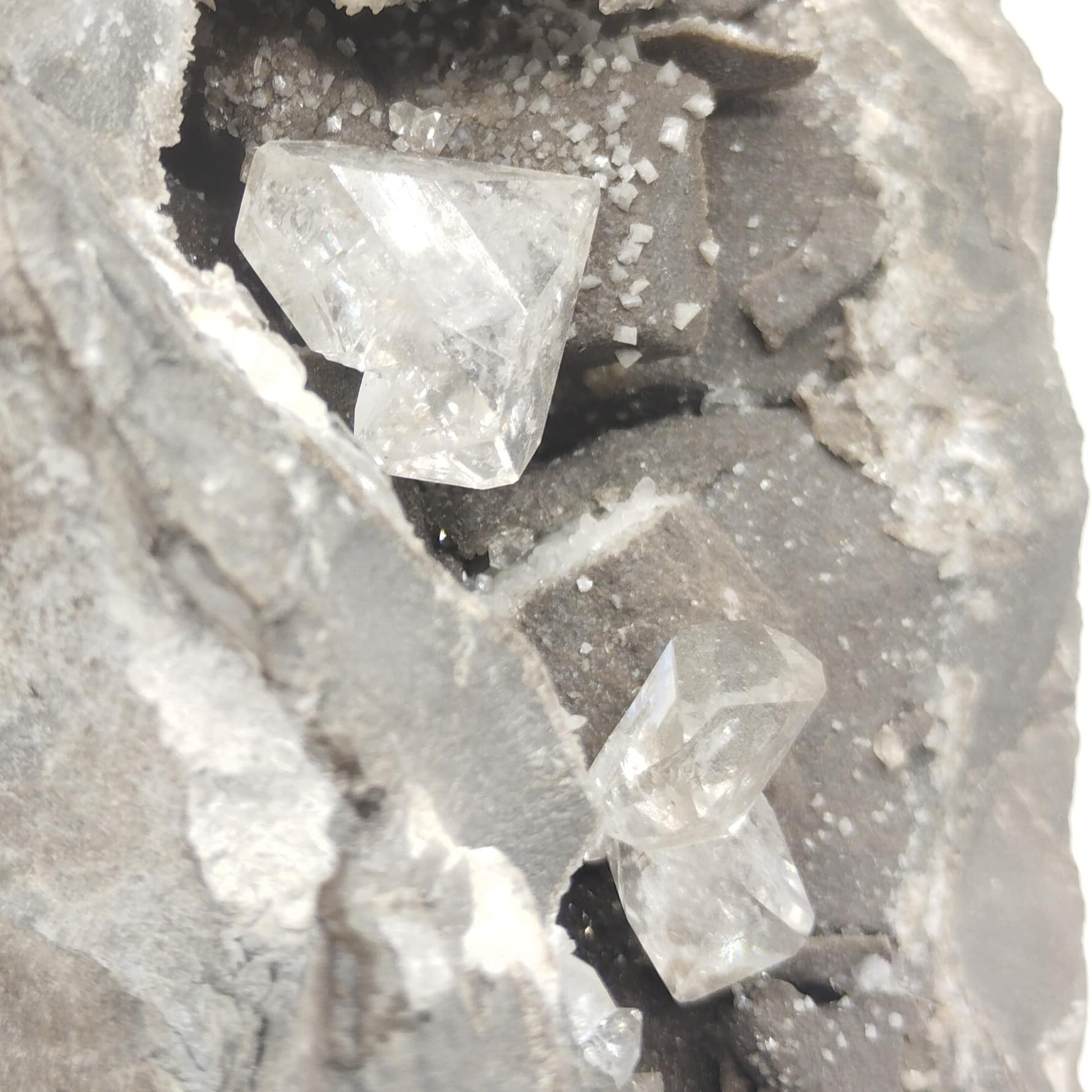 Quartz diamant (Septaria), Lagier, Rémuzat, Drôme.