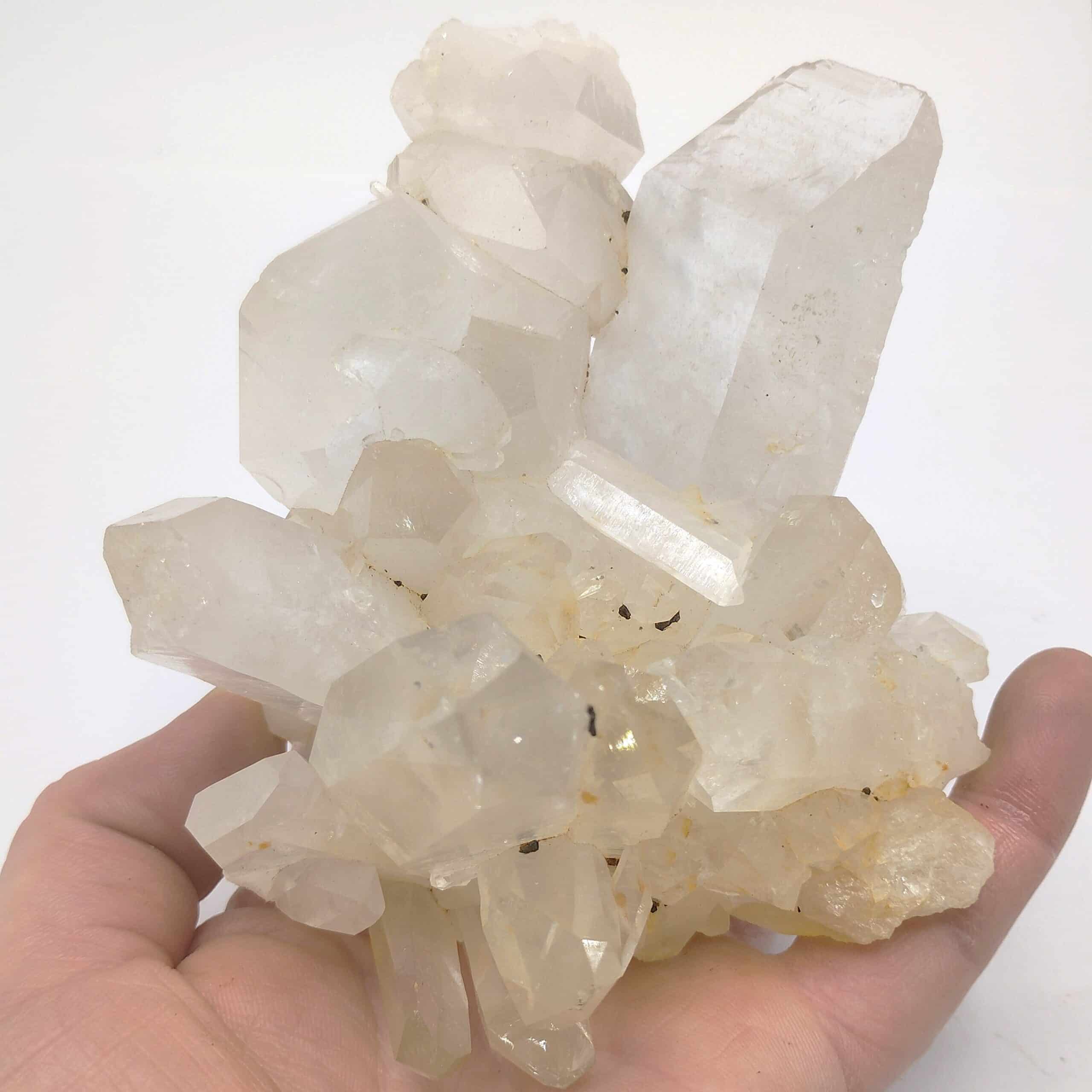 Cristal de roche (Quartz), Le Grand Châtelard, Maurienne, Savoie.