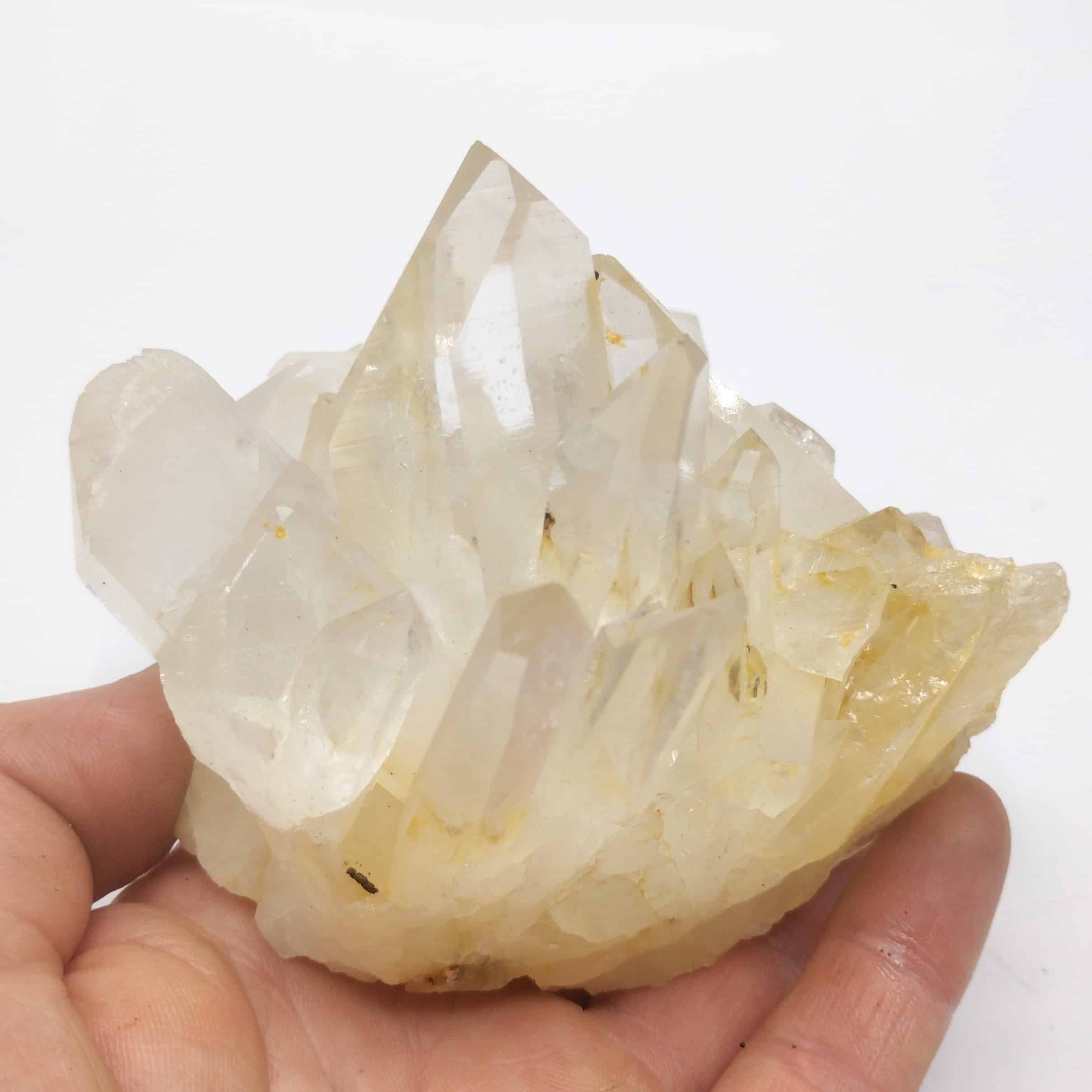 Cristal de roche (Quartz), Le Grand Châtelard, Maurienne, Savoie.
