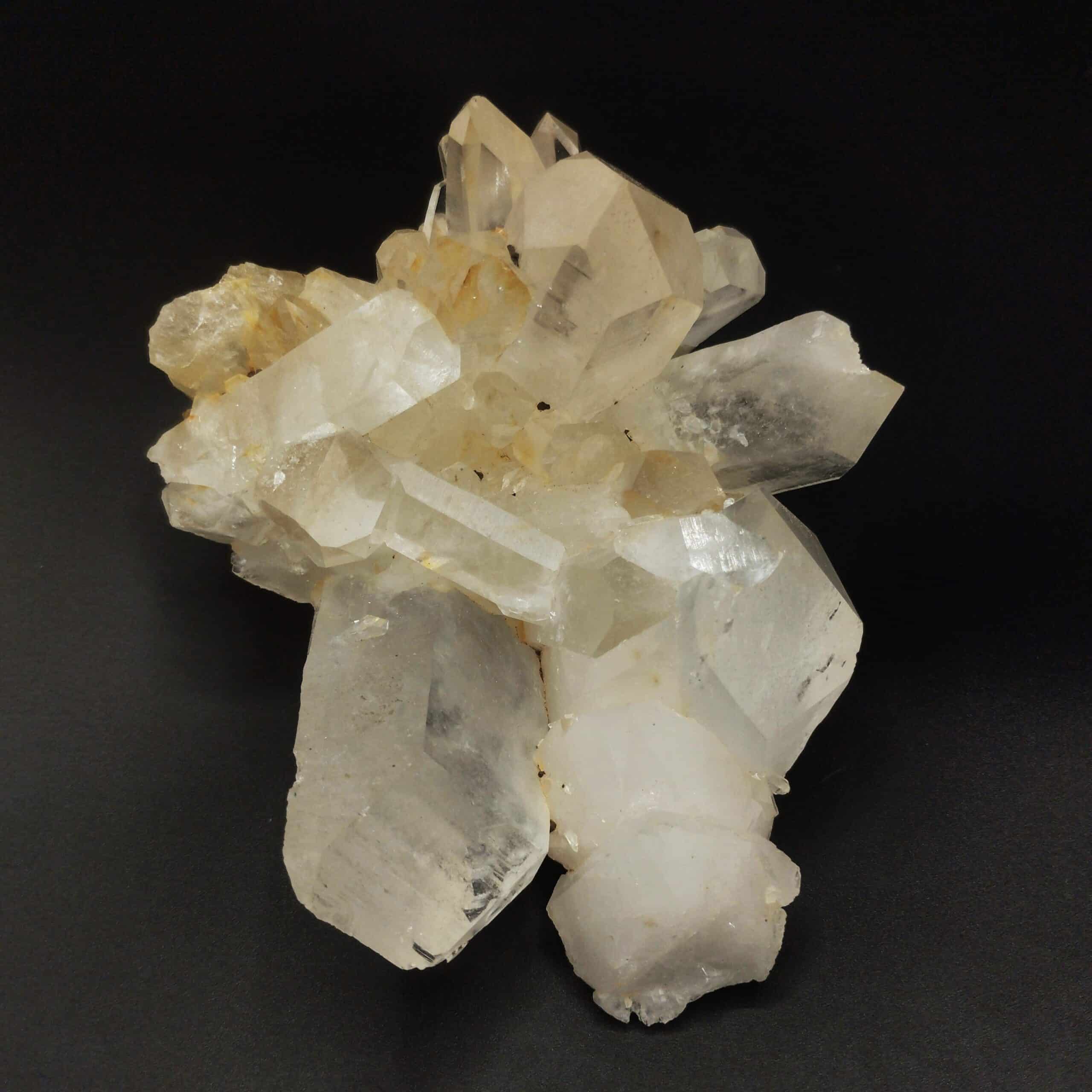Cristal de roche (Quartz), Le Grand Châtelard, Maurienne, Savoie.