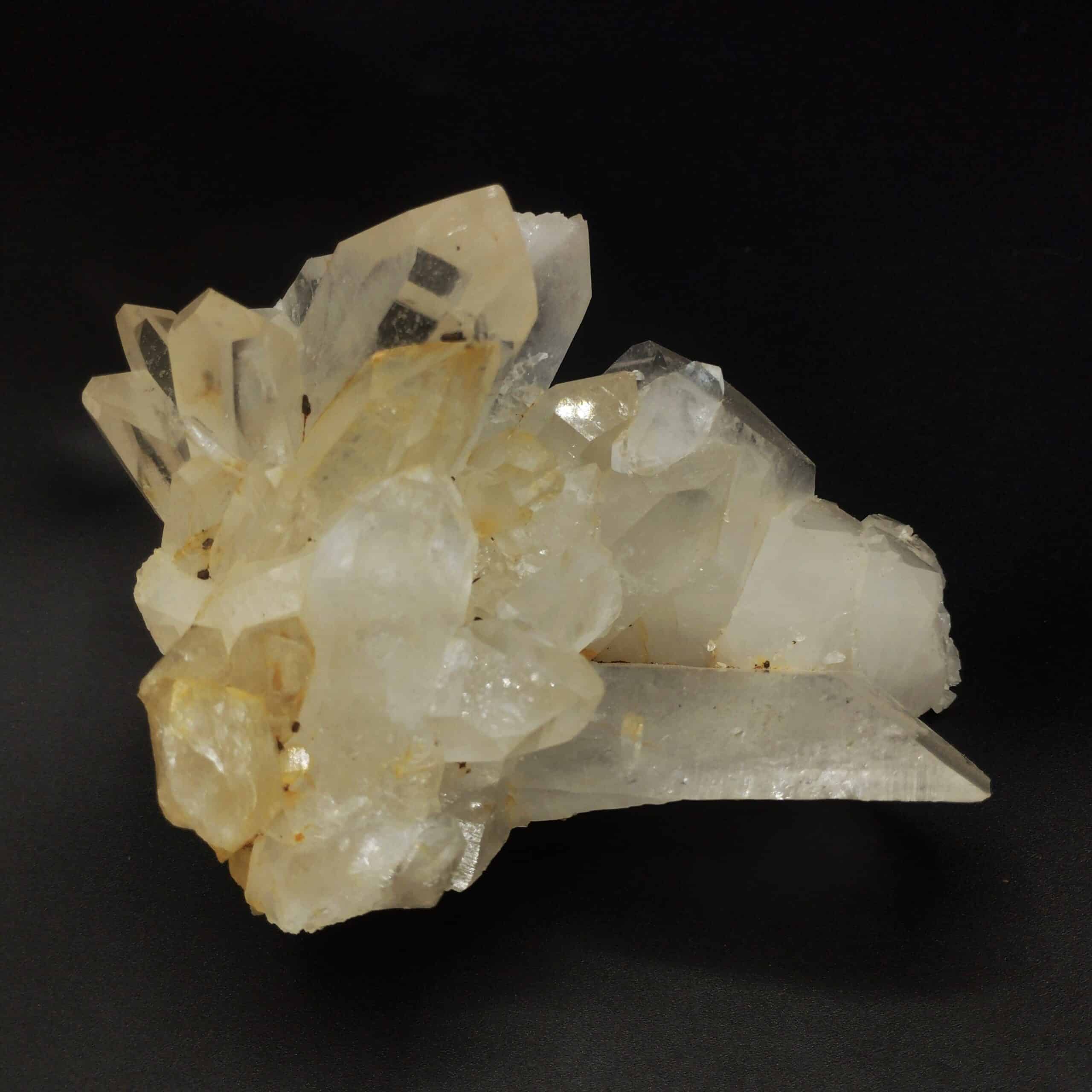 Cristal de roche (Quartz), Le Grand Châtelard, Maurienne, Savoie.