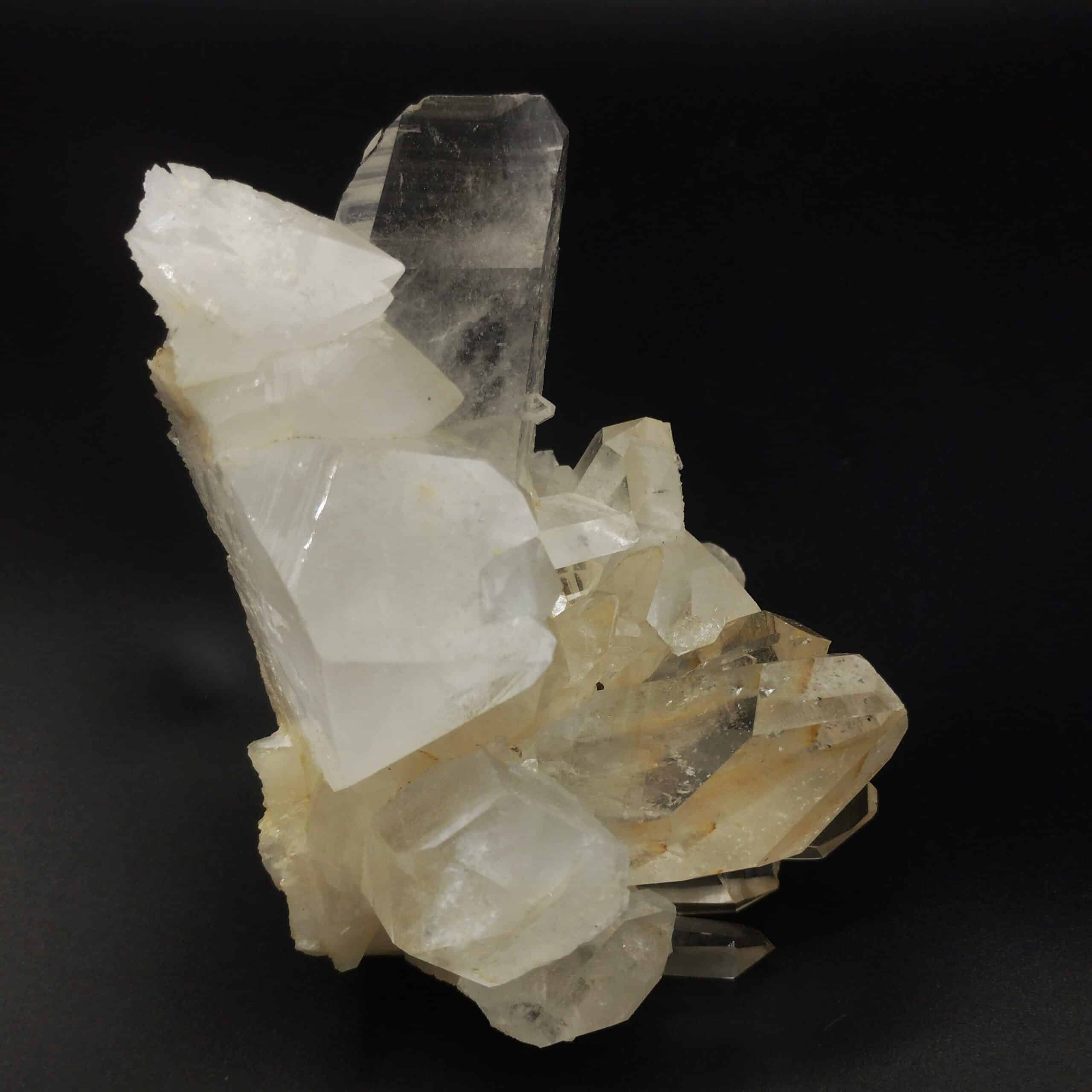Cristal de roche (Quartz), Le Grand Châtelard, Maurienne, Savoie.