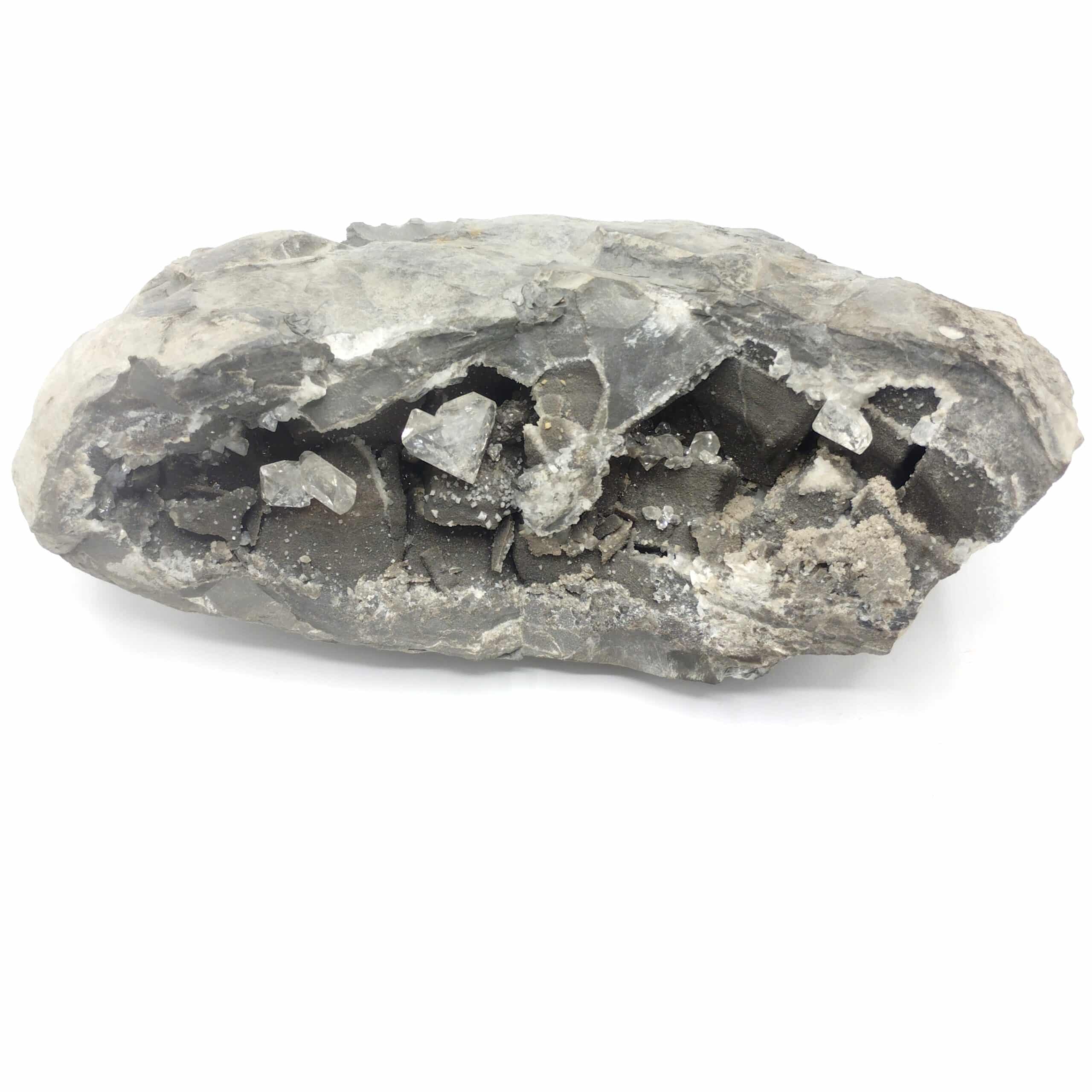 Quartz diamant (Septaria), Lagier, Rémuzat, Drôme.