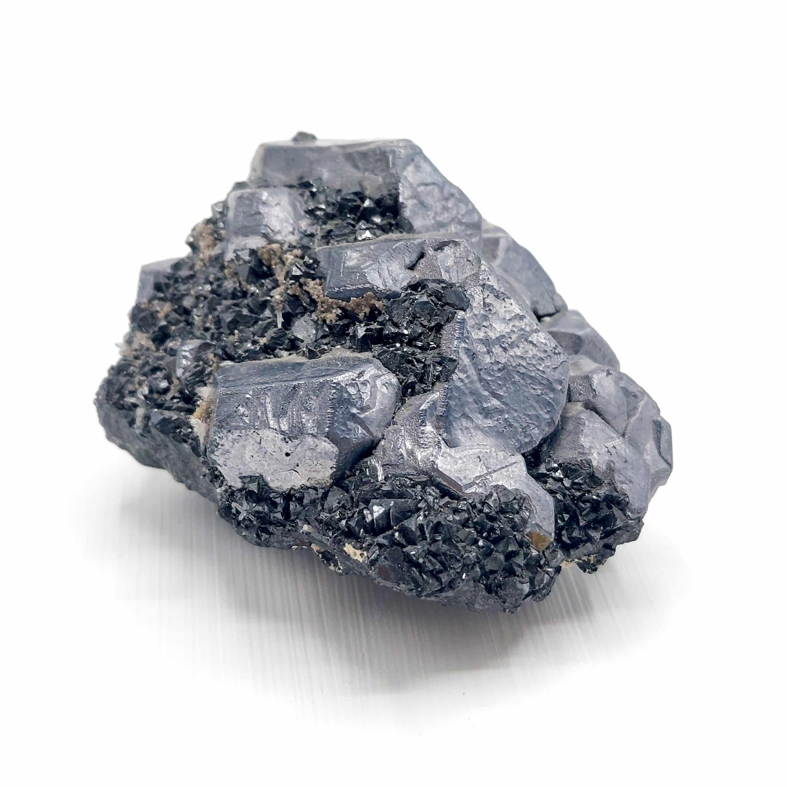 Galène, Mine de Cavnic, comté de Maramureș, Roumanie.