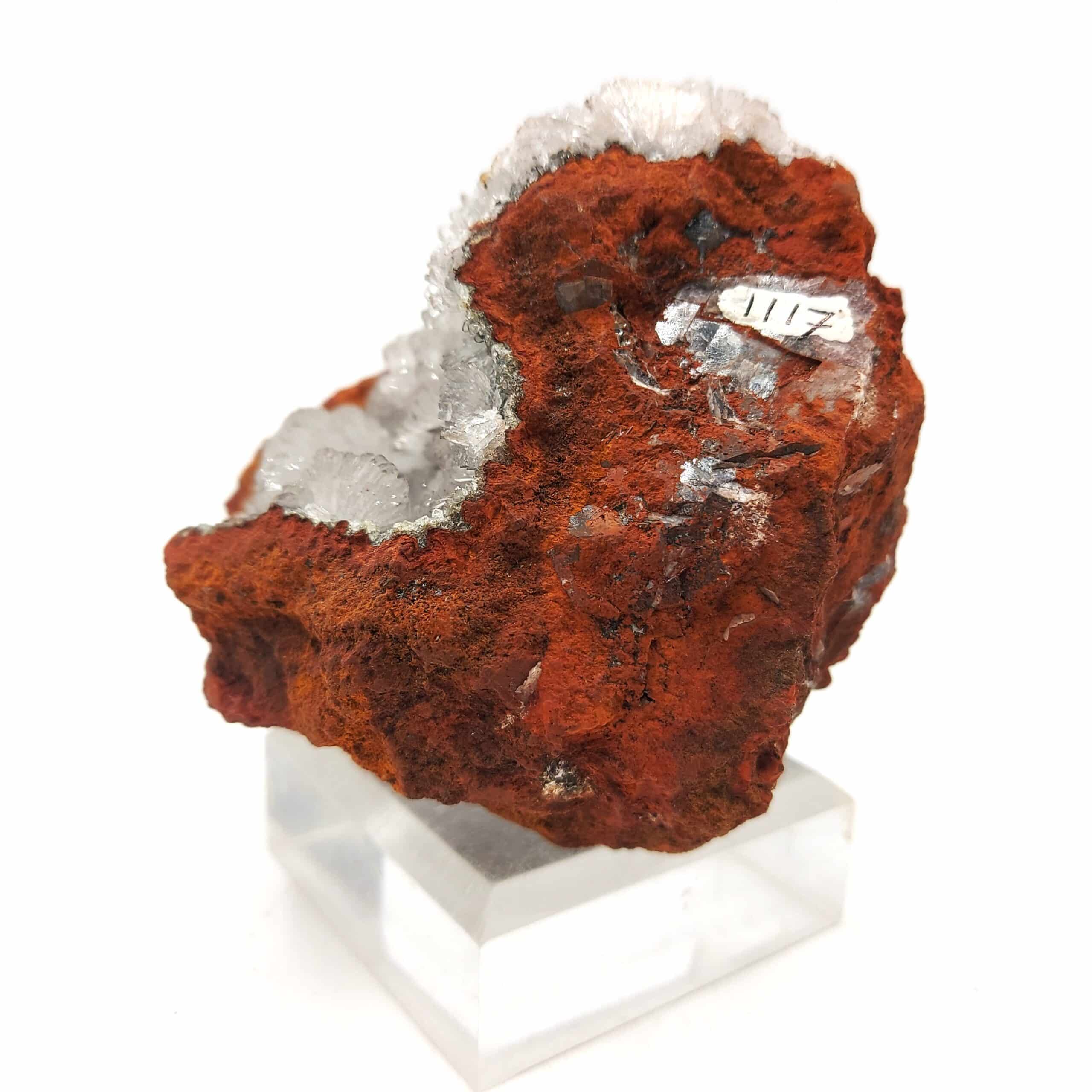 Hémimorphite, Mine d'Ojuela, Mapimí, municipalité de Mapimí, Durango, Mexique.
