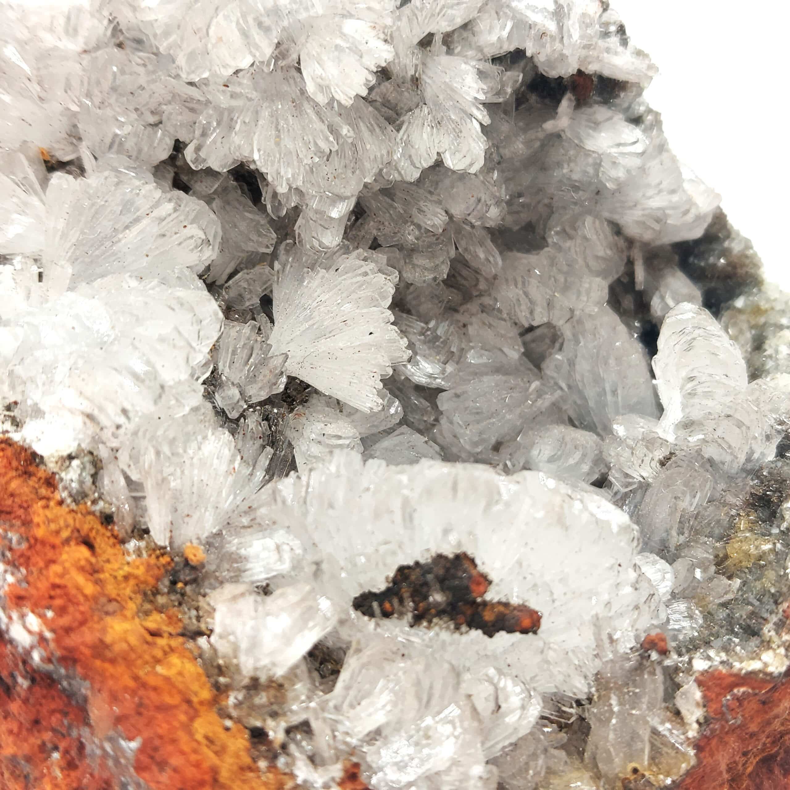 Hémimorphite, Mine d'Ojuela, Mapimí, municipalité de Mapimí, Durango, Mexique.