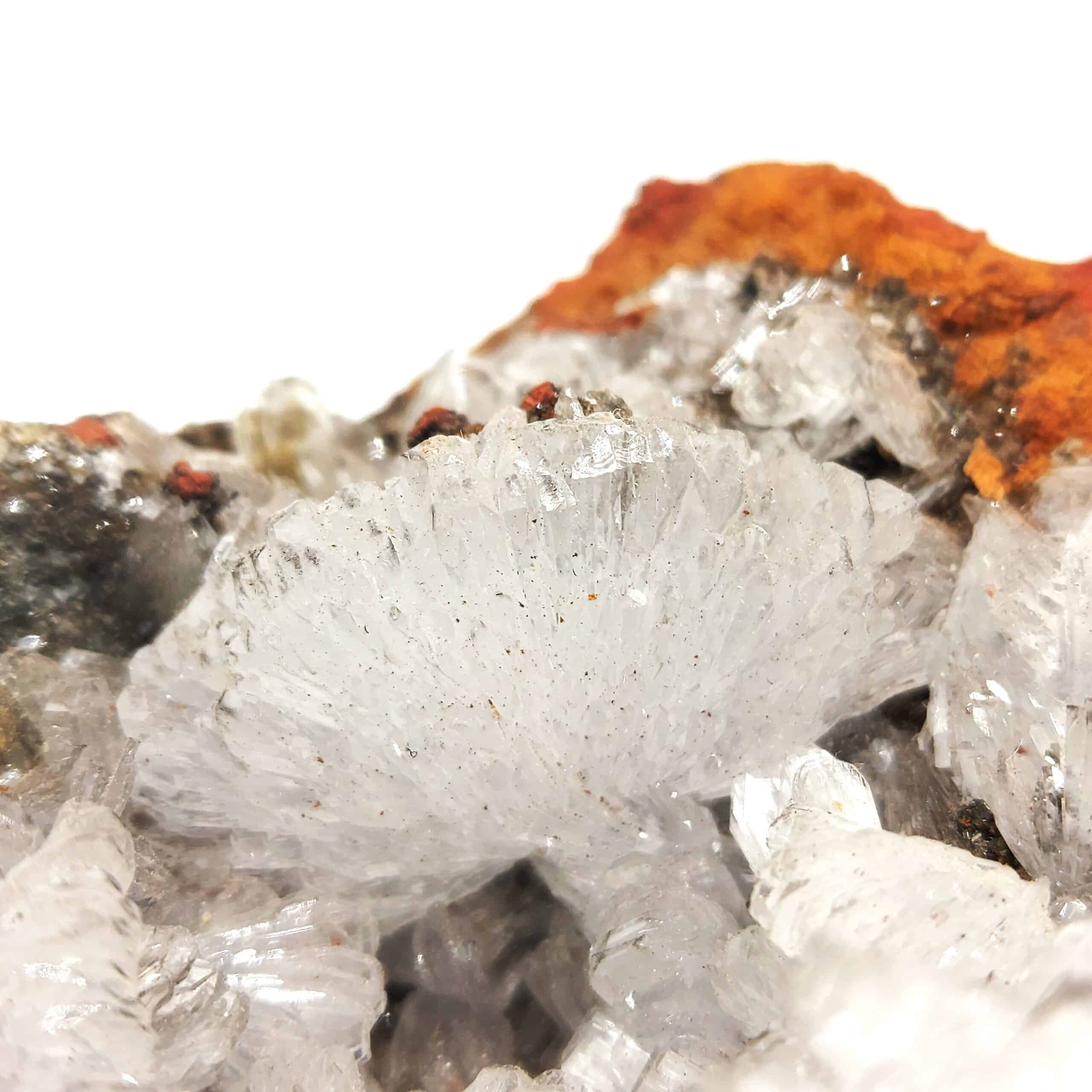 Hémimorphite, Mine d'Ojuela, Mapimí, municipalité de Mapimí, Durango, Mexique.
