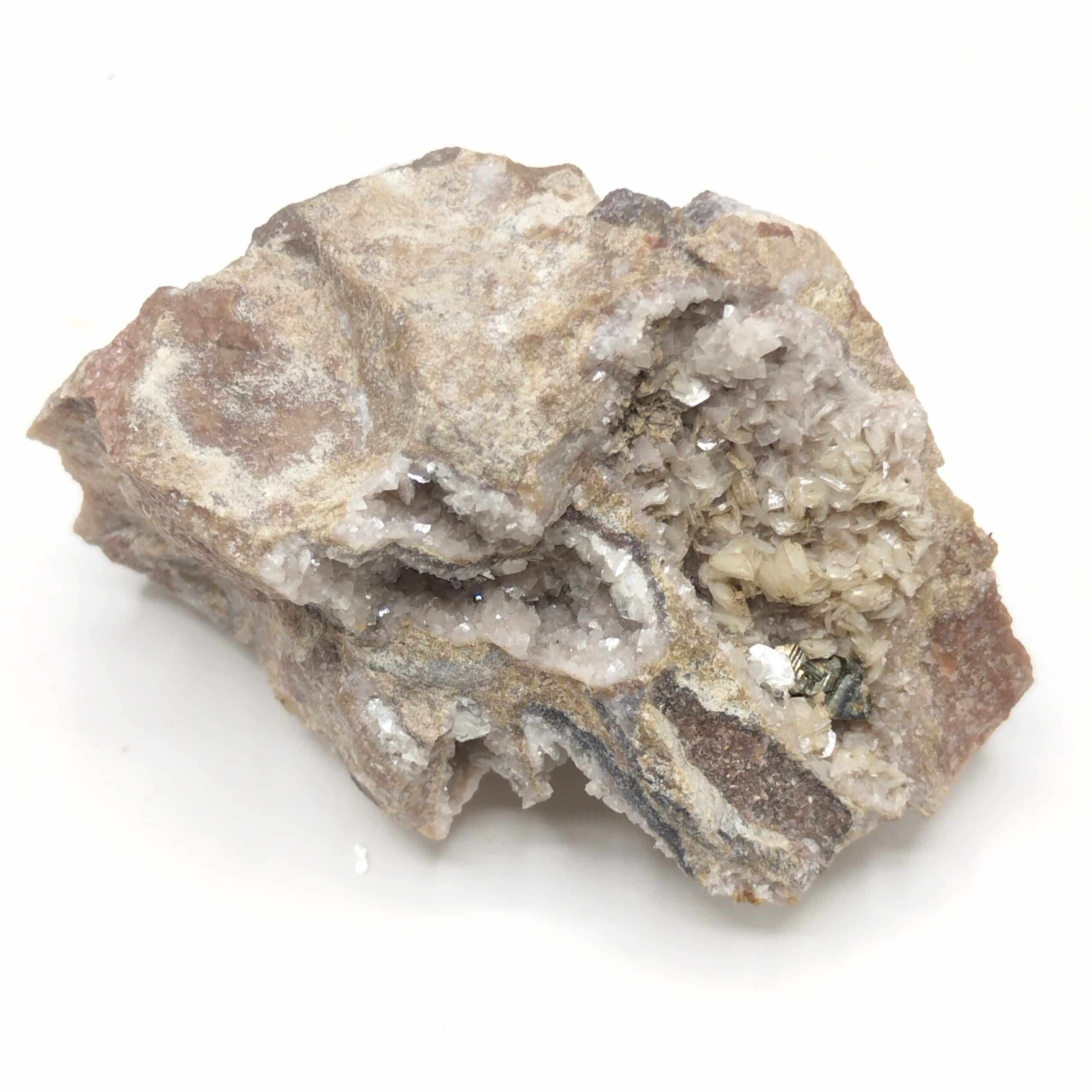 Andorite & Nacrite, Rabéjac, Hérault.