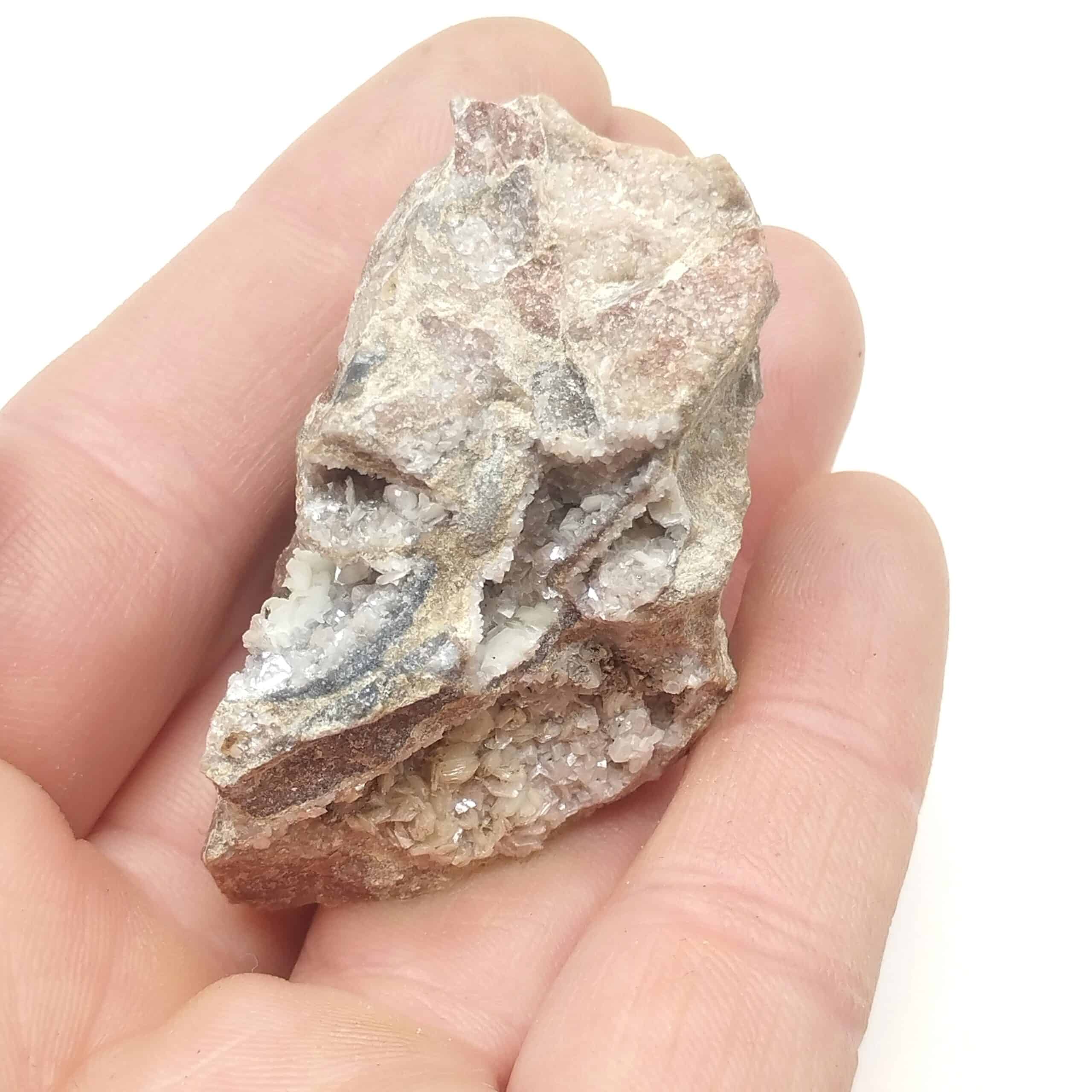 Andorite & Nacrite, Rabéjac, Hérault.