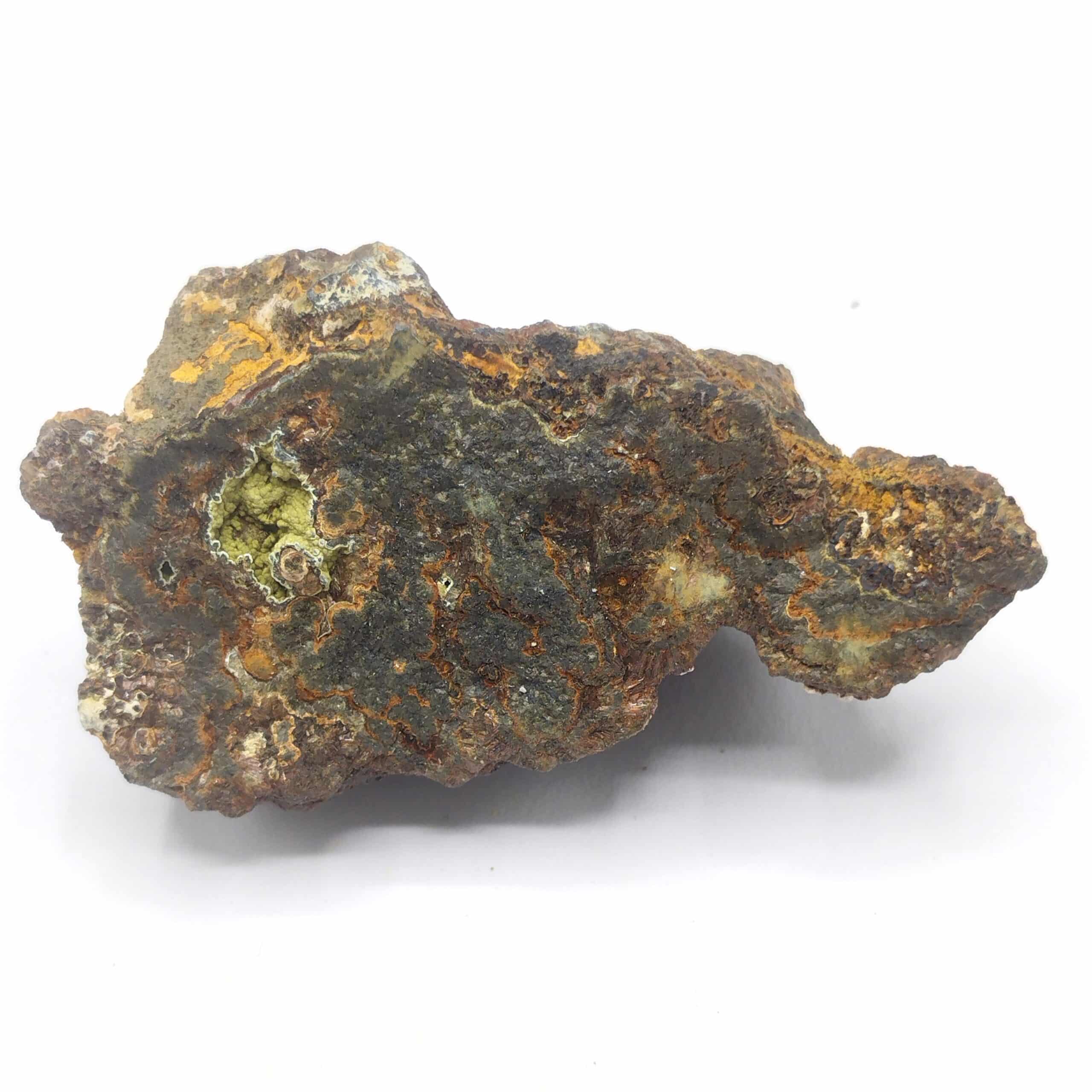 Churchite (Y) & Beraunite, Indian Mountains, Alabama, USA (États-Unis).
