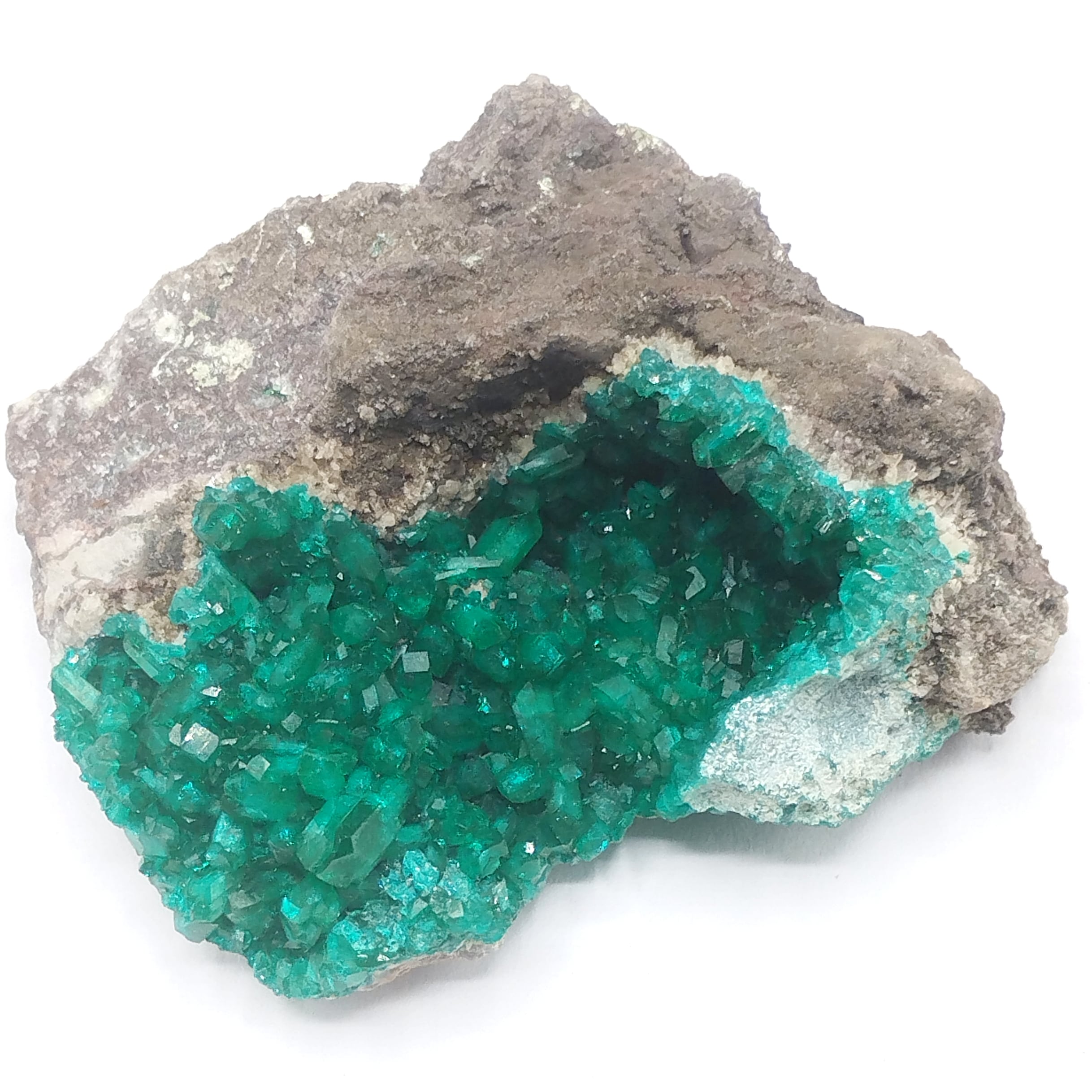Dioptase, Mindouli, Congo.