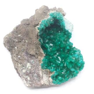 Dioptase, Mindouli, Congo.