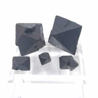 Lot de Pyrite octaédrique, Luzenac, Ariège, Pyrénées.