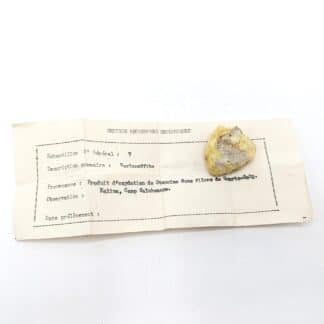 Varlamoffite, Kalima, Maniema , République démocratique du Congo.