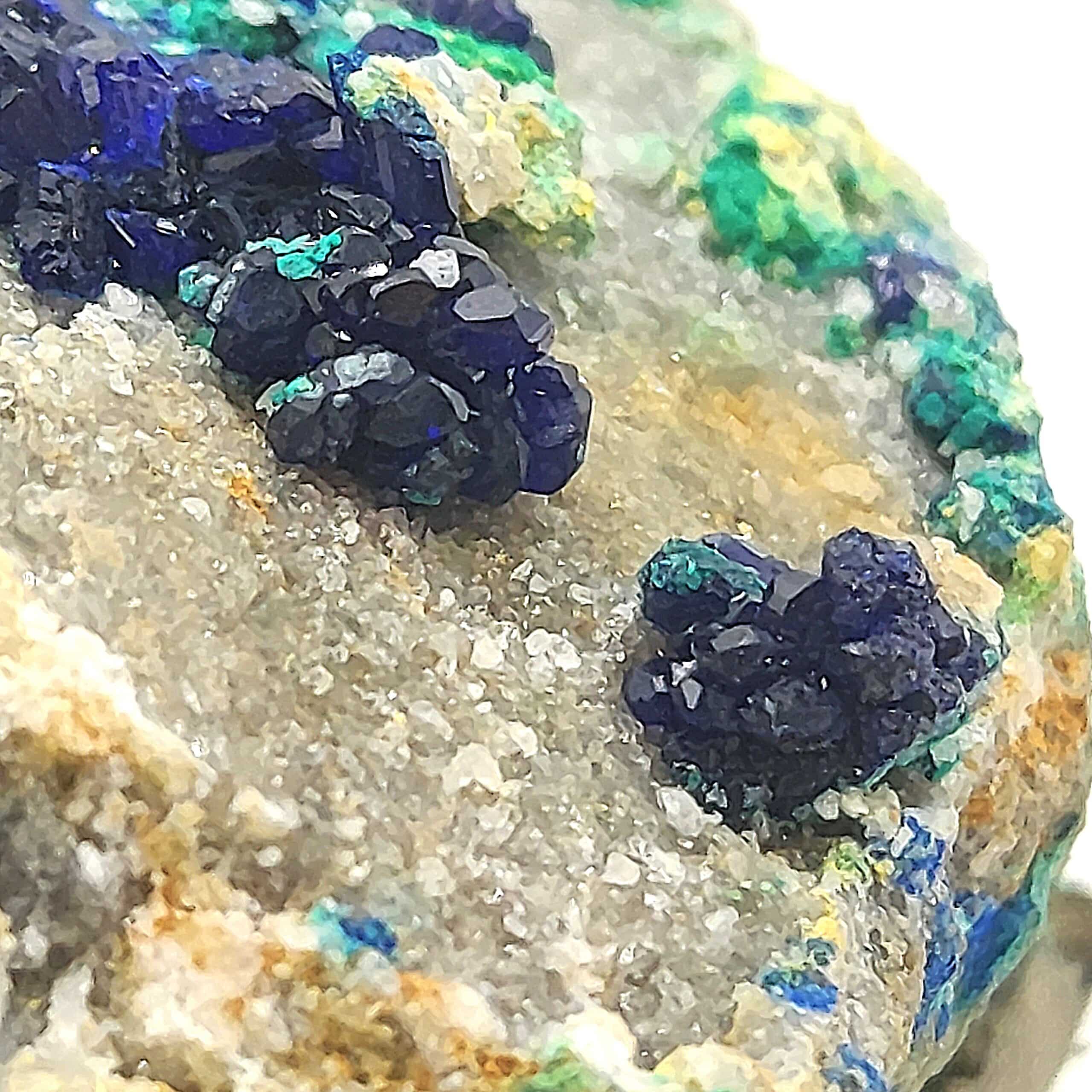 Azurite et Malachite, Mas Dieu, Gard.