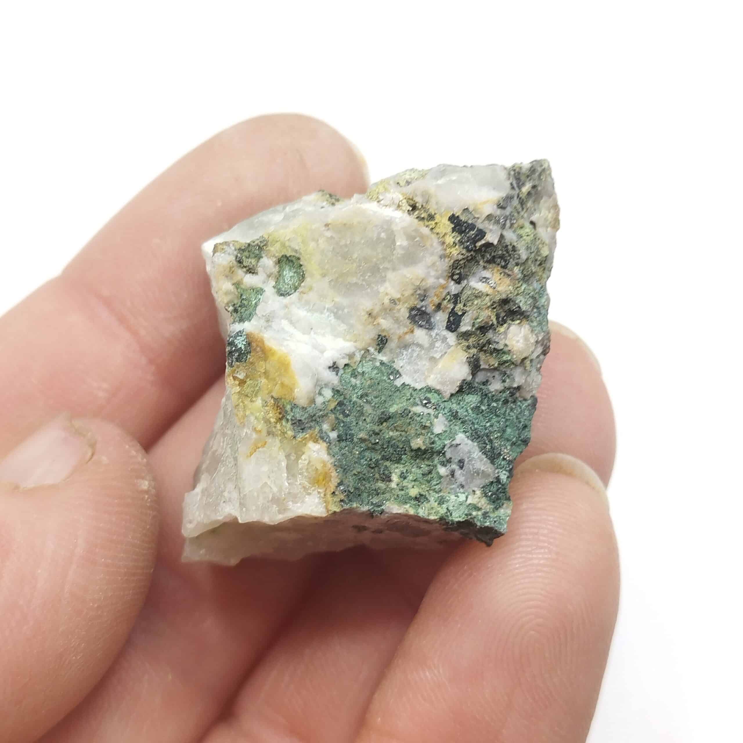 Tétraédrite & Bindheimite, Haldes de La Verrière, Rhône.