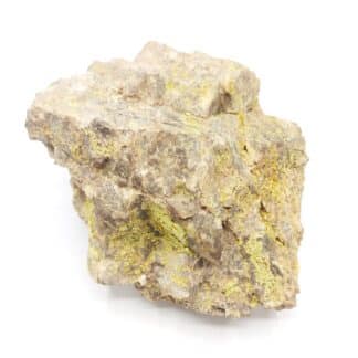 Autunite, Les Oudots, Marly-sous-Issy, Saône-et-Loire (Morvan).