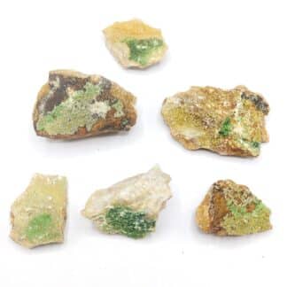 Mimétite & Bayldonite, Cap Garonne, Le Pradet, Var.