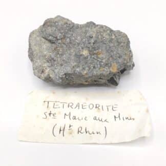 Tétraédrite, Sainte-Marie-aux-Mines, Haut-Rhin.