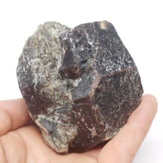 Grenat almandin, Granatkogel, Ötztal, Autriche.